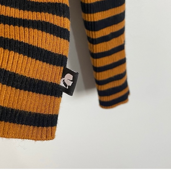 Karl Lagerfeld striped knit long sleeves top - Picture 5 of 5